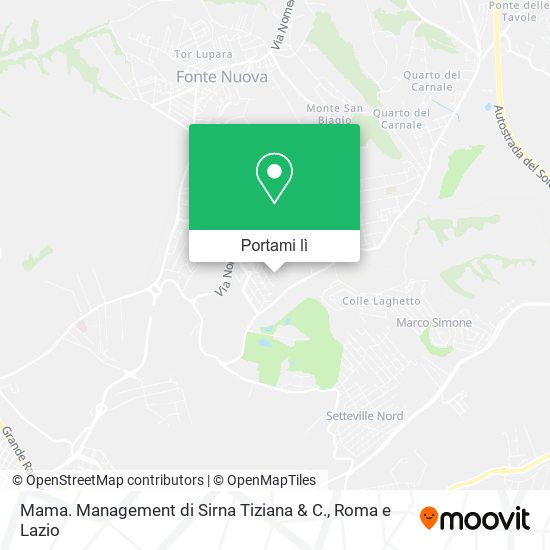 Mappa Mama. Management di Sirna Tiziana & C.