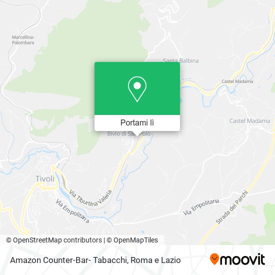 Mappa Amazon Counter-Bar- Tabacchi