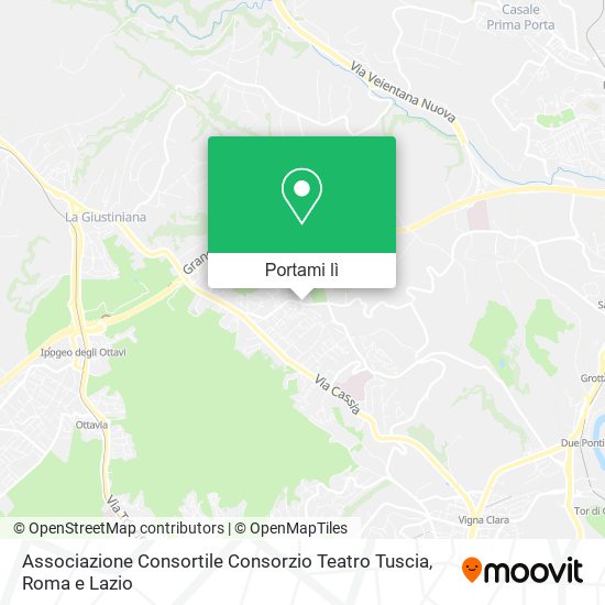 Mappa Associazione Consortile Consorzio Teatro Tuscia