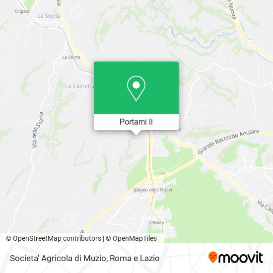 Mappa Societa' Agricola di Muzio