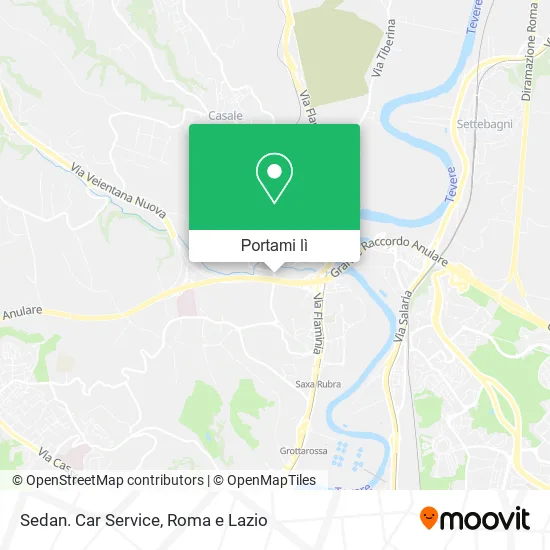 Mappa Sedan. Car Service
