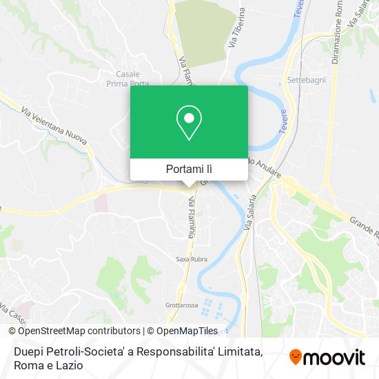 Mappa Duepi Petroli-Societa' a Responsabilita' Limitata
