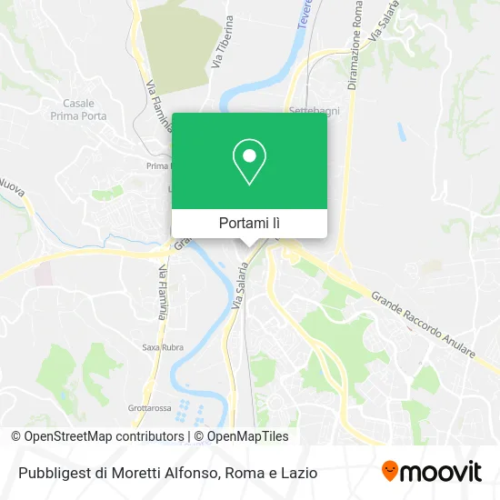 Mappa Pubbligest di Moretti Alfonso
