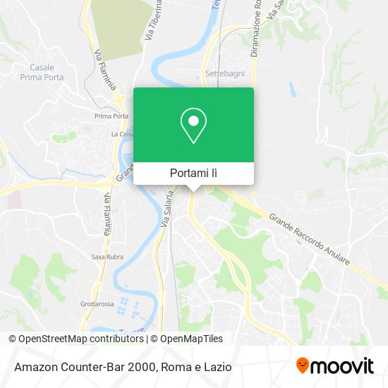 Mappa Amazon Counter-Bar 2000