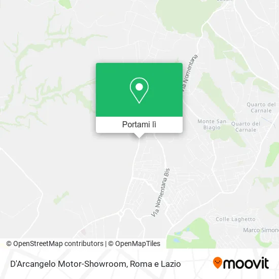 Mappa D'Arcangelo Motor-Showroom