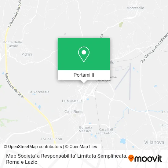 Mappa Mab Societa' a Responsabilita' Limitata Semplificata