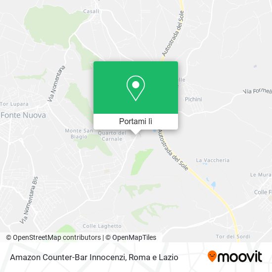 Mappa Amazon Counter-Bar Innocenzi