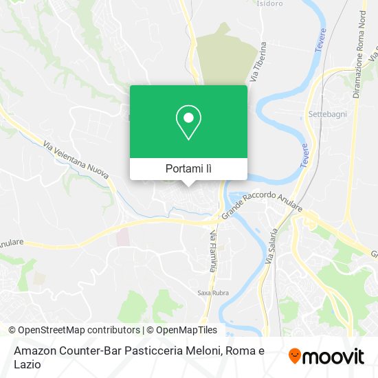 Mappa Amazon Counter-Bar Pasticceria Meloni