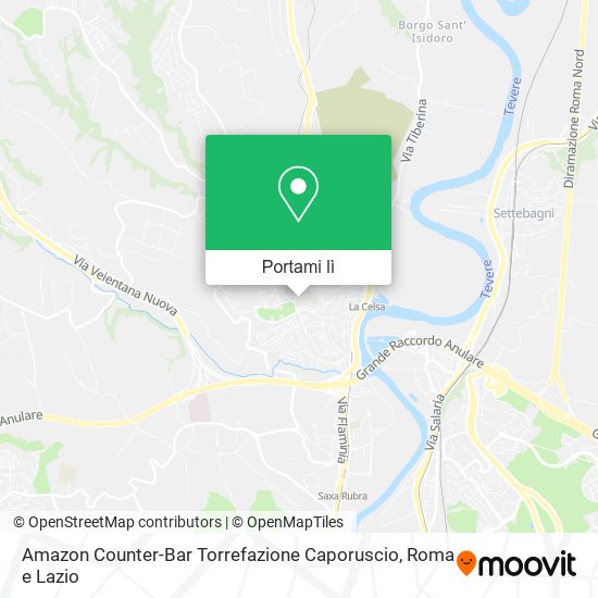 Mappa Amazon Counter-Bar Torrefazione Caporuscio