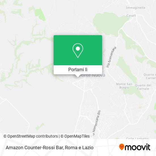 Mappa Amazon Counter-Rossi Bar