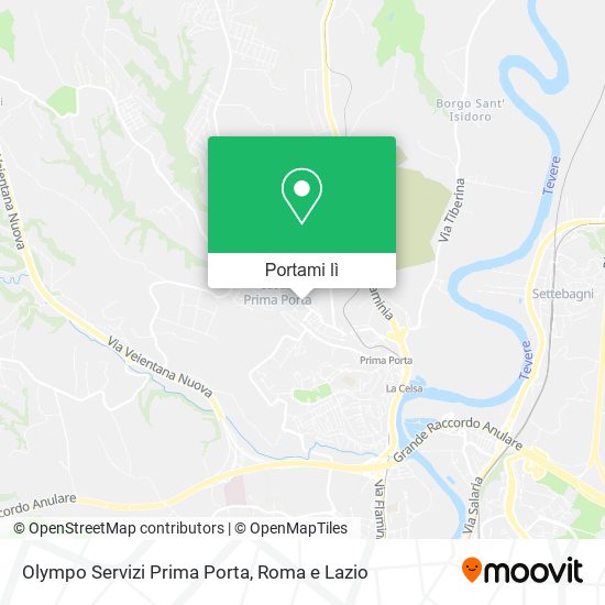 Mappa Olympo Servizi Prima Porta