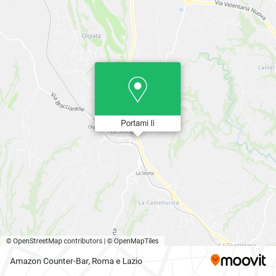 Mappa Amazon Counter-Bar