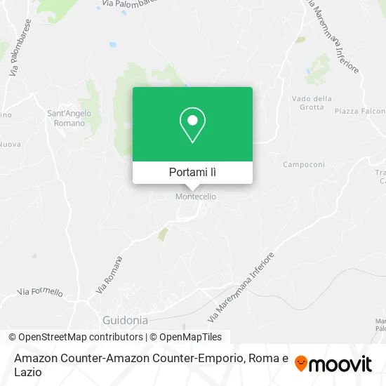 Mappa Amazon Counter-Amazon Counter-Emporio