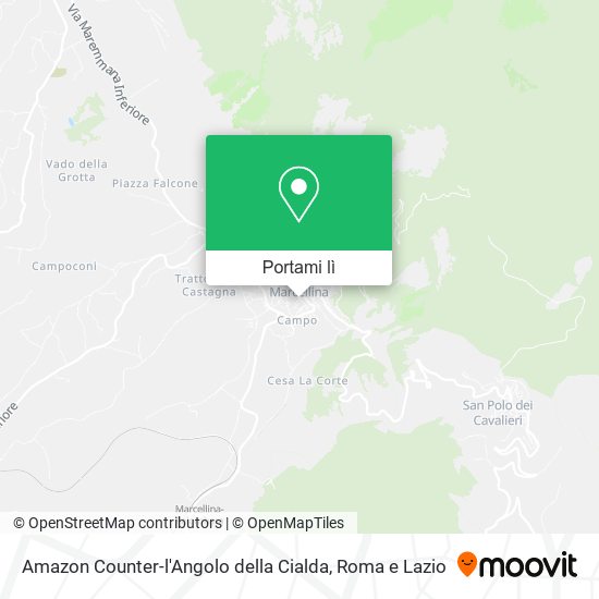 Mappa Amazon Counter-l'Angolo della Cialda