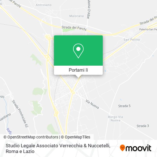 Mappa Studio Legale Associato Verrecchia & Nuccetelli
