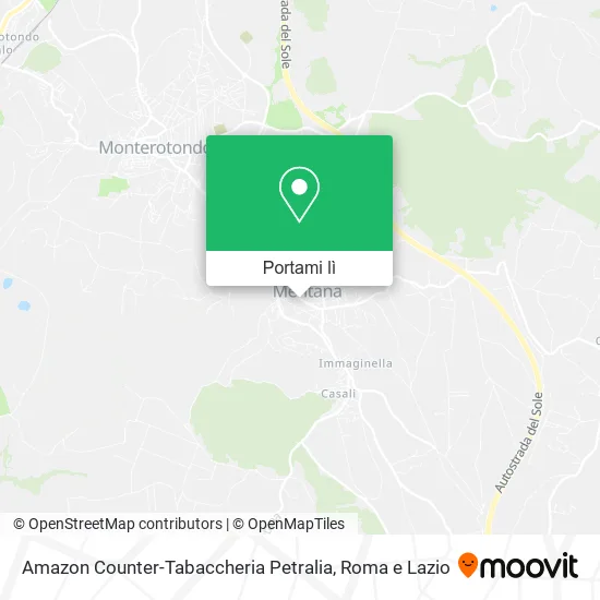 Mappa Amazon Counter-Tabaccheria Petralia