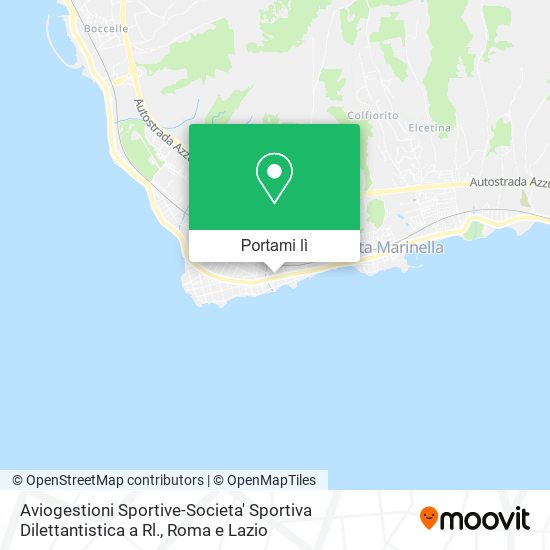 Mappa Aviogestioni Sportive-Societa' Sportiva Dilettantistica a Rl.