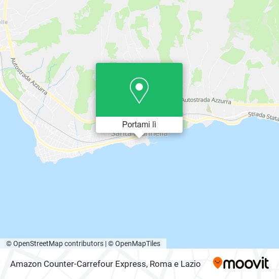 Mappa Amazon Counter-Carrefour Express