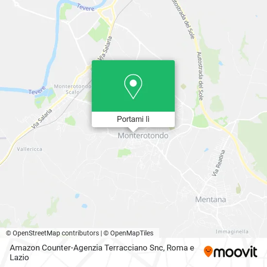 Mappa Amazon Counter-Agenzia Terracciano Snc