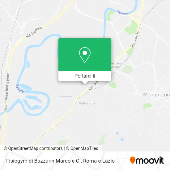 Mappa Fisiogym di Bazzarin Marco e C.