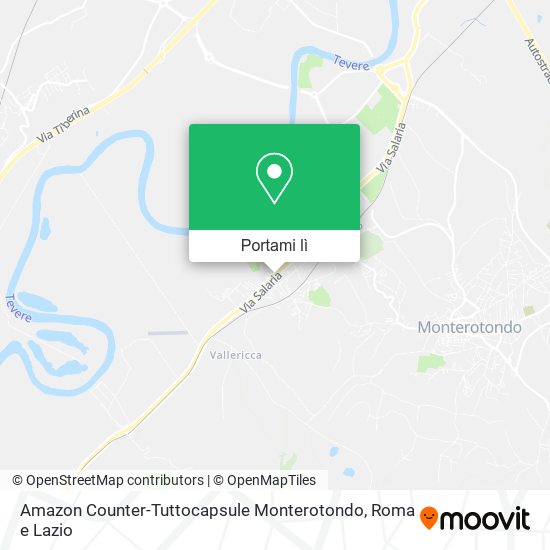 Mappa Amazon Counter-Tuttocapsule Monterotondo