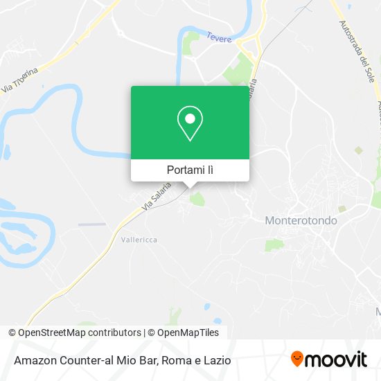 Mappa Amazon Counter-al Mio Bar