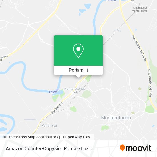 Mappa Amazon Counter-Copysiel