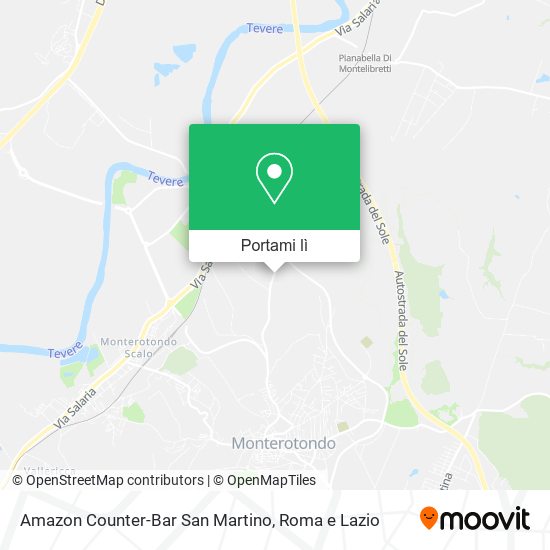 Mappa Amazon Counter-Bar San Martino