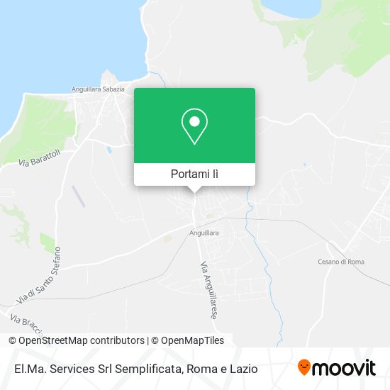 Mappa El.Ma. Services Srl Semplificata