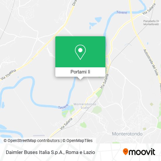 Mappa Daimler Buses Italia S.p.A.