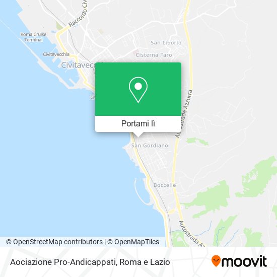 Mappa Aociazione Pro-Andicappati