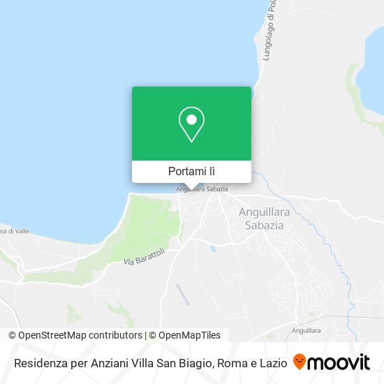 Mappa Residenza per Anziani Villa San Biagio