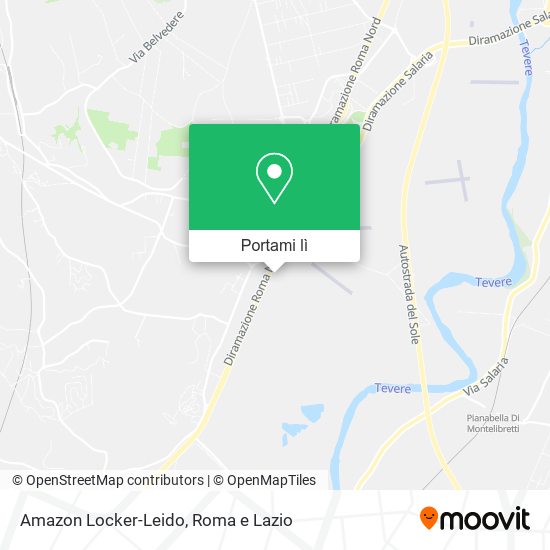 Mappa Amazon Locker-Leido