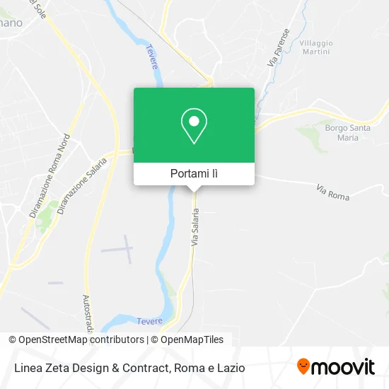 Mappa Linea Zeta Design & Contract