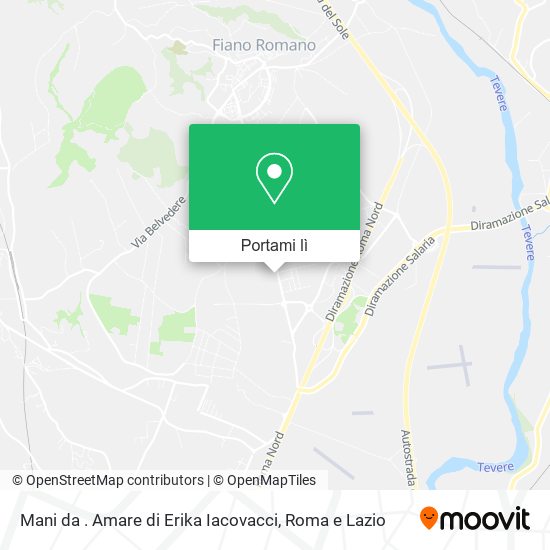 Mappa Mani da . Amare di Erika Iacovacci