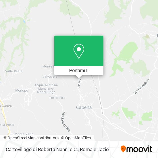 Mappa Cartovillage di Roberta Nanni e C.