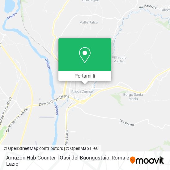 Mappa Amazon Hub Counter-l'Oasi del Buongustaio