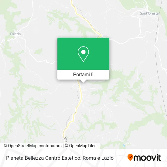 Mappa Pianeta Bellezza Centro Estetico