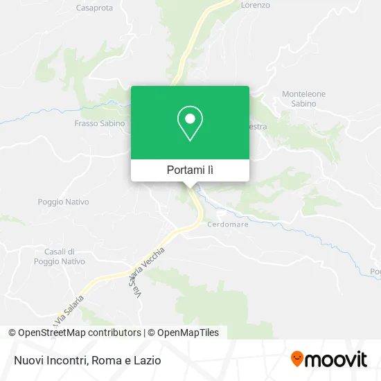 Mappa Nuovi Incontri