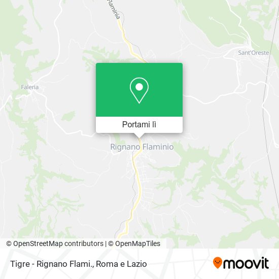 Mappa Tigre - Rignano Flami.
