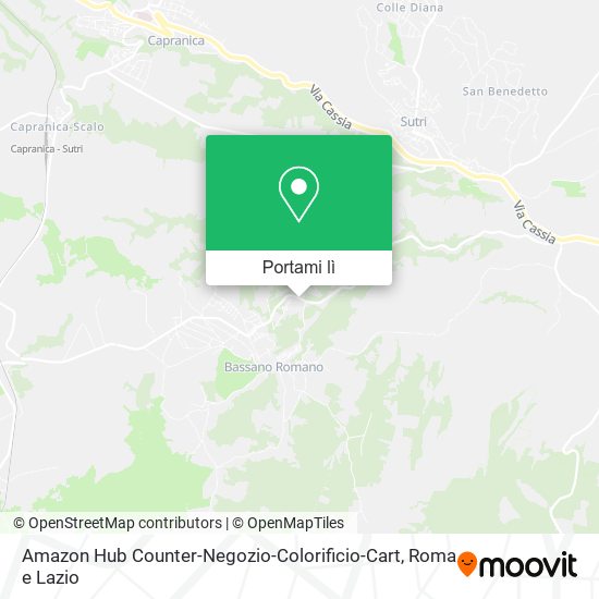 Mappa Amazon Hub Counter-Negozio-Colorificio-Cart