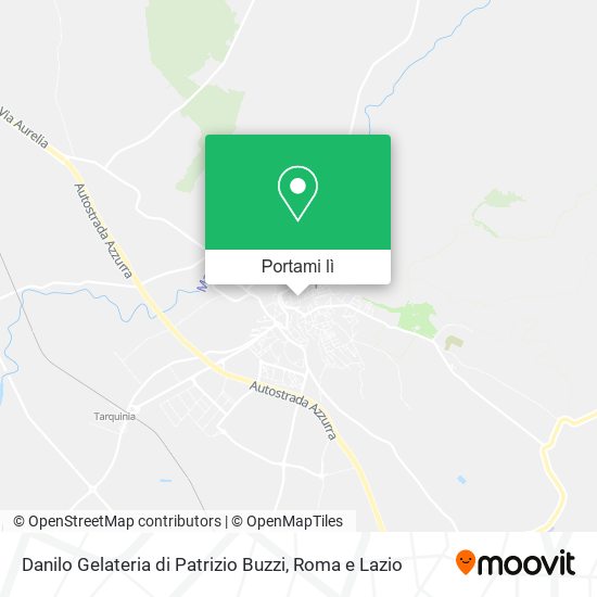 Mappa Danilo Gelateria di Patrizio Buzzi