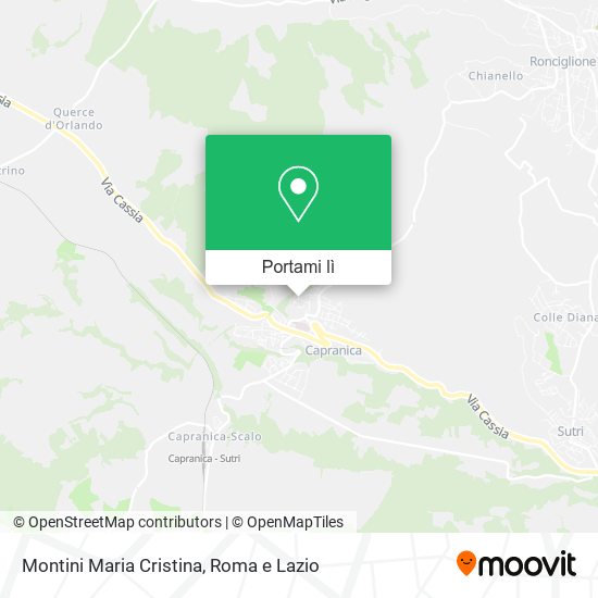 Mappa Montini Maria Cristina