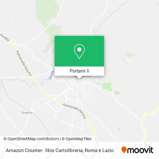 Mappa Amazon Counter- 3bis Cartolibreria