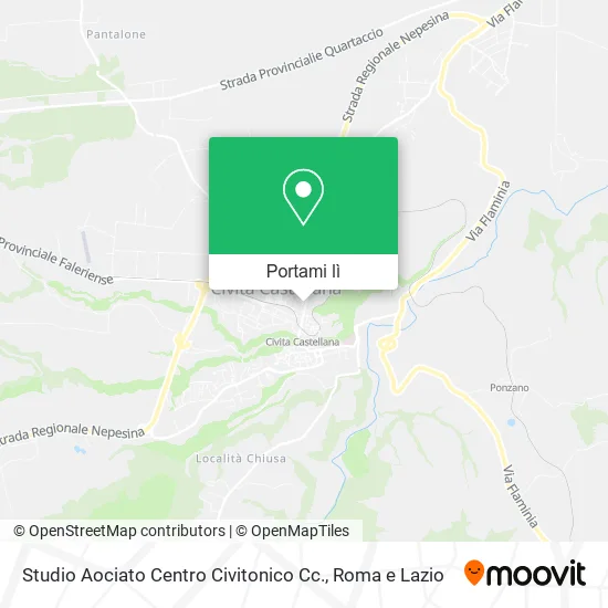 Mappa Studio Aociato Centro Civitonico Cc.