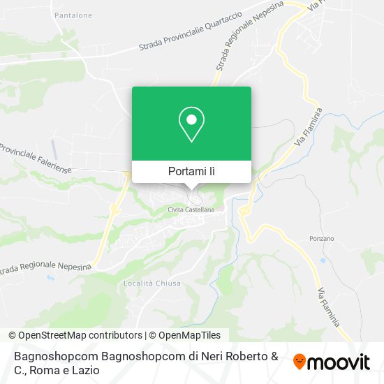 Mappa Bagnoshopcom Bagnoshopcom di Neri Roberto & C.