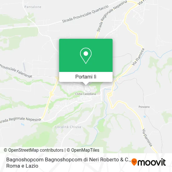 Mappa Bagnoshopcom Bagnoshopcom di Neri Roberto & C.