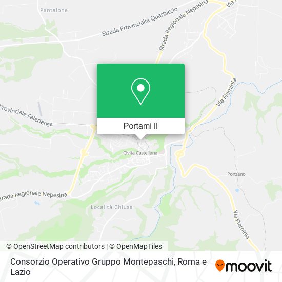 Mappa Consorzio Operativo Gruppo Montepaschi