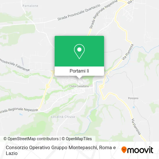 Mappa Consorzio Operativo Gruppo Montepaschi