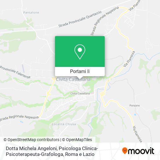Mappa Dotta Michela Angeloni, Psicologa Clinica-Psicoterapeuta-Grafologa